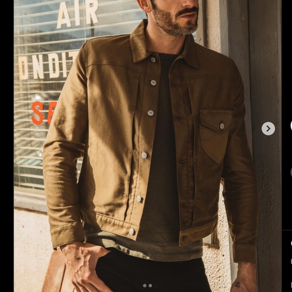 Brand New Hiroshi Kato Blade Moleskin Trucker Jacket Coyote Size Medium - Picture 3 of 6